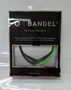 ★未使用★BANDEL（バンデル）★ネックレス★Double Necklace★ダブルネックレス★The POWER and FORCE★ブラック×グリーン★M寸45㎝★