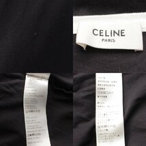 【セリーヌ】Celine　NO.16 ロゴ セーズ プリント Tシャツ 2X780501F ネイビー XS 【中古】【正規品保証】189713_画像10