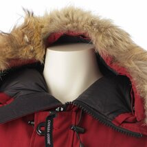 【カナダグース】CANADA GOOSE メンズ CHATEAU PARKA フード ダウンジャケット 3426MA ワインレッド L 【中古】191532_画像5