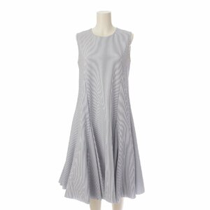 【フォクシーニューヨーク】Foxey New York 未使用 22年 Whisper Dress ワンピース ブルー×ホワイト 40【中古】192399