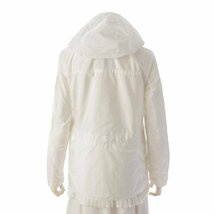 【モンクレール】Moncler　21年 BABA バーバー ナイロン フーデット ジャケット ブルゾン ホワイト 00 【中古】【正規品保証】193074_画像4