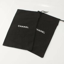 【シャネル】Chanel　ココマーク ナイロン×スエード レースアップ スニーカー G34361 ブラック 38 【中古】【正規品保証】189583_画像10