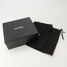 【シャネル】Chanel　ココマーク パテント ニットソックス ブーツ G38472 ブラック 38 未使用【中古】【正規品保証】189586_画像10