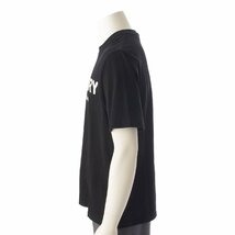 【バーバリー】Burberry　メンズ ロゴプリント コットン 半袖 Tシャツ 8026016 ブラック XS 【中古】【正規品保証】193790_画像3