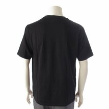 【バーバリー】Burberry　メンズ ロゴプリント コットン 半袖 Tシャツ 8026016 ブラック XS 【中古】【正規品保証】193790_画像4