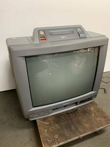 SHARP シャープ　スーパーファミコン内蔵テレビ　21G-SF1 1990年製　中古　ブラウン管テレビ　ジャンク品　スーパーファミコン　SFC 