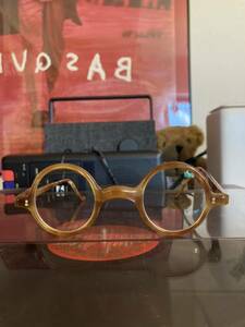50s 60s フレンチ アイウェア フランス ヴィンテージ ラウンド ボストン 眼鏡 パント 丸眼鏡 サングラス アンティーク　FlameFrance