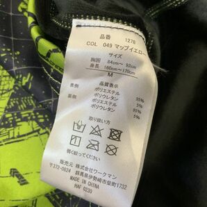 ヤM573 ワークマン 作業着 インナー 長袖トップス Tシャツ スポーツ グリーン ブラック M メンズの画像4