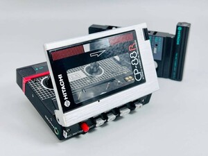 Hitachi CP-88R ステレオカセットプレーヤー ★ ポータブルカセットプレーヤー ★ STEREO RADIO CASSETTE RECORDER【動作確認済み】