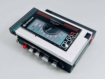 Hitachi CP-88R ステレオカセットプレーヤー ★ ポータブルカセットプレーヤー ★ STEREO RADIO CASSETTE RECORDER【動作確認済み】_画像3