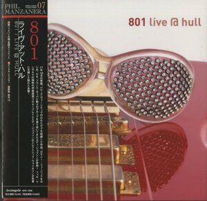 CD/ 801 / LIVE AT HULL / 国内盤 帯付 紙ジャケ ARC-7299 31124