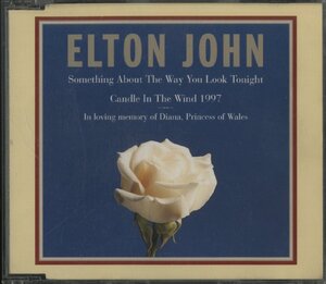 CD/ ELTON JOHN / SOMETHING ABOUT THE WAY YOU LOOK TONIGHT / CANDLE IN THE WIND 1997 / エルトン・ジョン /国内盤 PHCZ-1 31102M