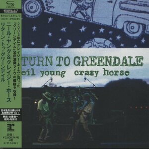 CD/ NEIL YOUNG & CRAZY HORSE / RETURN TO GREENDALE / ニール・ヤング / 国内盤 2枚組 SHM-CD 紙ジャケ 帯付 WPCR-18391/2 31115