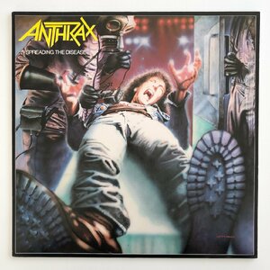 LP/ ANTHRAX / SPREADING THE DISEASE / アンスラックス / US盤 MEGAFORCE WORLDWIDE 90480-1 31101-3613