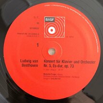 LP/ フレイジャー、ベルティーニ / ベートーヴェン：ピアノ協奏曲第5番「皇帝」/ ドイツ盤 BASF 2022069-9 31101_画像3