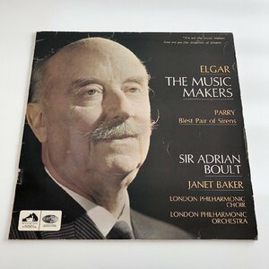 LP/ ベイカー、ボールト / エルガー：THE MUSIC MAKERS、パリー：BLEST PAIR OF SIRENS / UK盤 モノクロスタンプ EMI ASD2311 31130