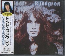 CD/ TODD RUNDGREN / HERMIT OF MINK HOLLOW / ミンク ホロウの世捨て人 / トッド・ラングレン / 国内盤 帯(シミ) VDP-28024 31117_画像1