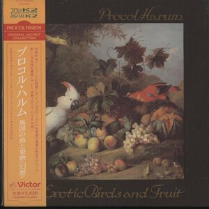 【美品】CD/ PROCOL HARUM / EXOTIC BIRDS AND FRUIT / プロコル・ハルム / 国内盤 帯 紙ジャケ VICP-62046 31110M