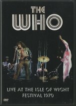 DVD / THE WHO / LIVE AT THE ISLE OF WIGHT MUSIC FESTIVAL 1970 / ザ・フー / 輸入盤 ID4698ERDVD 31113_画像1