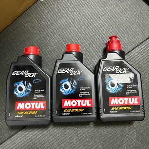 約2.6L MOTUL(モチュール) GEARBOX (ギア・ボックス) 80W90 二硫化モリブデン配合ギアオイル　ミッションオイル