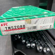 京都機械工具(KTC) コンビネーションレンチセット 8本組 TMS208B インチサイズ_画像4