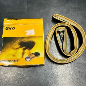 CONTINENTAL GIRO(ジロ) チューブラータイヤ 28x22mm 700 x 22C ブラック&ブラウン