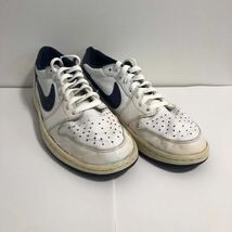 観賞用 AIR JORDAN 1 RETRO LOW OG メタリックネイビー US9.5 27.5 ジョーダン 705329-106【送料無料】_画像2