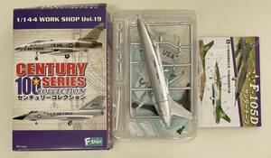 送料220円〜 F-toys エフトイズ 1/144 センチュリーコレクション 2-b F-105D サンダーチーフ 23戦術戦闘航空団 563戦術飛行