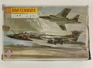 送料350円〜 希少 当時物 未組立品 MATCHBOX マッチボックス 1/72 HS バッカニア S2B イギリス空軍 プラモデル