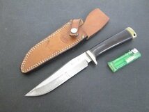 E793■Hiro KNIVES ヒロ / ハンティングナイフ / VX-2 / 刃渡り140mm / 全長290mm // キャンプ アウトドア_画像1