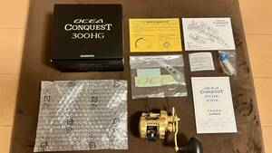 ◆◇【美品】 中古 SHIMANO シマノ 15 オシアコンクエスト ハイギヤ OCEA CONQUEST 300HG ◇◆