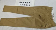 ☆PEARLYGATES/マスターバニー☆新品 正規品 メンズ EXストレッチパンツ SIZE ５(Ｌ) ベージュ 茶色_画像7