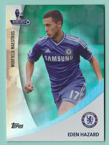 2013 topps PREMIER LEAGUE シリアル・カード（99枚）EDEN HAZARD