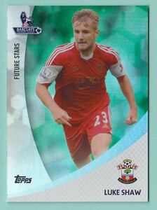 2013 topps PREMIER LEAGUE シリアル・カード（99枚）LUKE SHAW