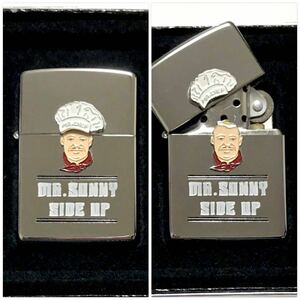 ZIPPO 1994年製 トリック ピンズ シリーズ MR CHEF SUNNY SIDE UP シェフ コック エッグ 名作 コレクター 廃盤 希少 箱付き #250 未使用品