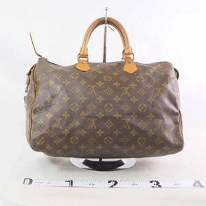 ルイ・ヴィトン モノグラム スピーディ 35 LOUIS VUITTON ミニボストン ハンドバッグ+パドロック/鍵あり[831SA-UB3