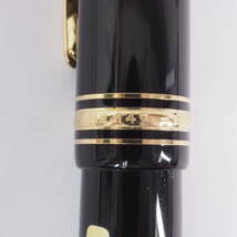 モンブラン マイスターシュテュック 149 MONTBLANC MEISTERSTUCK 14K 14金 ブラック×ゴールド 万年筆[Pa1177-EA1_画像7