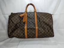 THR-143　LOUIS VUITTON　ルイヴィトン　モノグラム　キーポル50　M41426　ボストンバッグ　旅行カバン_画像1