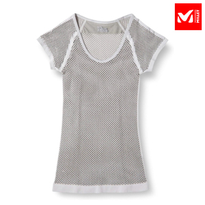 [ミレー] アンダーウェア【ウィメンズ】ドライナミック メッシュ ショートスリーブ LIGHT GREY M