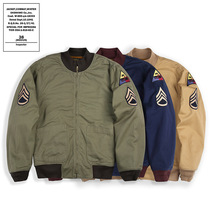 Tanker Jacket ミリタリージャケット メンズ アメカジジャケット バッジ　裏ボア 裏起毛 裏ウール混　秋冬　Ｓ～ＸＸＬ 紺_画像5