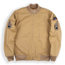 Tanker Jacket ミリタリージャケット メンズ アメカジジャケット バッジ　裏ボア 裏起毛 裏ウール混　秋冬　Ｓ～ＸＸＬ 紺_画像4