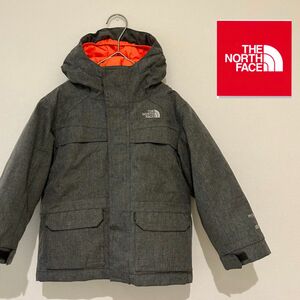 THE NORTH FACE ノースフェイス グレー ダウン ジャケット　キッズ　100 110 4T