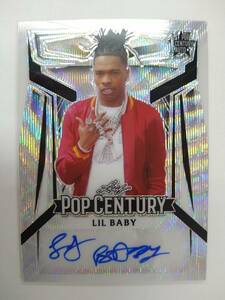  price cut LEAF METAL POP CENTURY BA-LB3 LIL BABY 1st POP CENTURY AUTO 1/8 1st NUMBER Roader shipping special price prompt decision liru Bay Be autograph autograph 