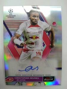 TOPPS 2022-23 FINEST UEFA CLUB COMPETITION A-CN CHRISTOPHER NKUNKU AUTO REFRACTOR 特価即決 22-23 ンクンク エンクンク 直筆サイン