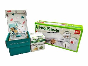 極美品 FoodSaver フードセーバー ボックス ボウル 家庭用真空パックマシーン V2040 MEYER マイヤー Anyday エニデイ耐熱ガラスボウル