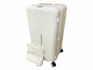 極美品 RIMOWA リモワ エッセンシャル トランクプラス ssential Trunk Plus スーツケース 101L キャリーケース キャリーバッグ ホワイト