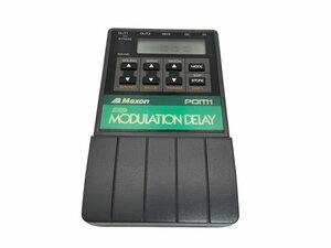 ■【美品】maxon PDM1 modulation delay マクソン 80s モジュレーションディレイ ピッチシフター SUGIZO スーパー・イクイップメント 機材