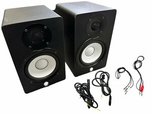 【極美品】YAMAHA ヤマハ POWERED MONITOR SPEAKER パワードモニタースピーカー model HS50M ペア スピーカーシステム 音響 音楽 ブラック