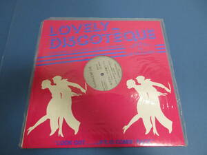 033)ジャンク 小沢健二 LP レコード LOVELY DISCOTEQUE/ドアをノックするのは誰だ?