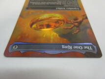 128) MTG 【The One Ring/一つの指輪】 英語版 Foil ボーダーレス (0451)　_画像3